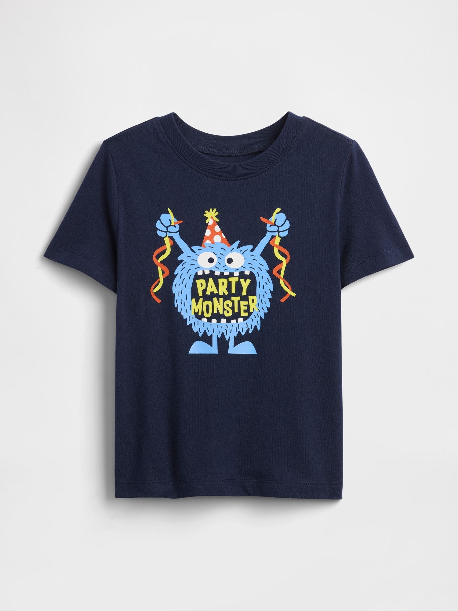 babyGap B-Day Graphic T-Shirt - Tapestry Navy Party Monster