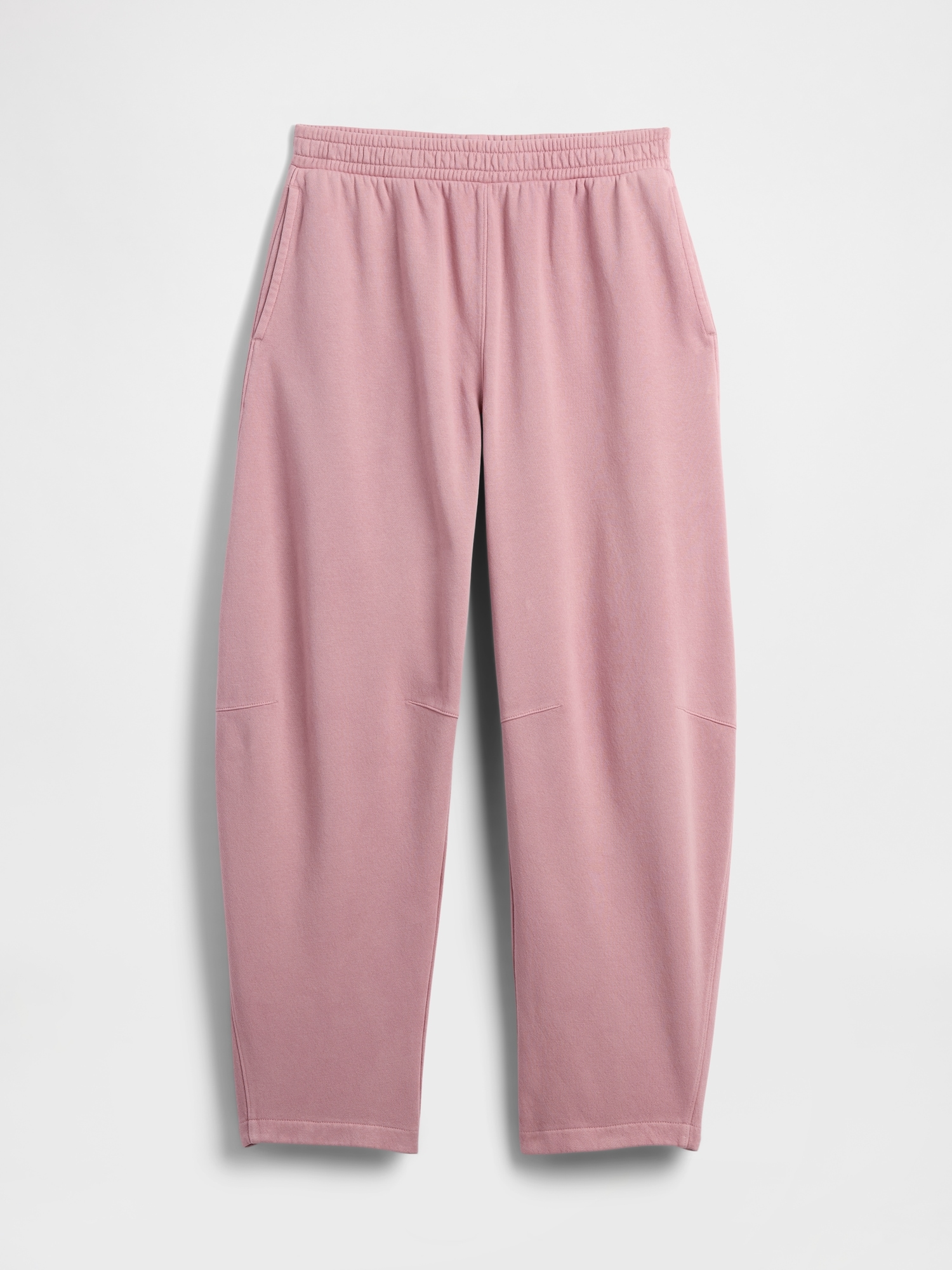 Gap Factory Pull-on Barrel Sweatpants In Pink