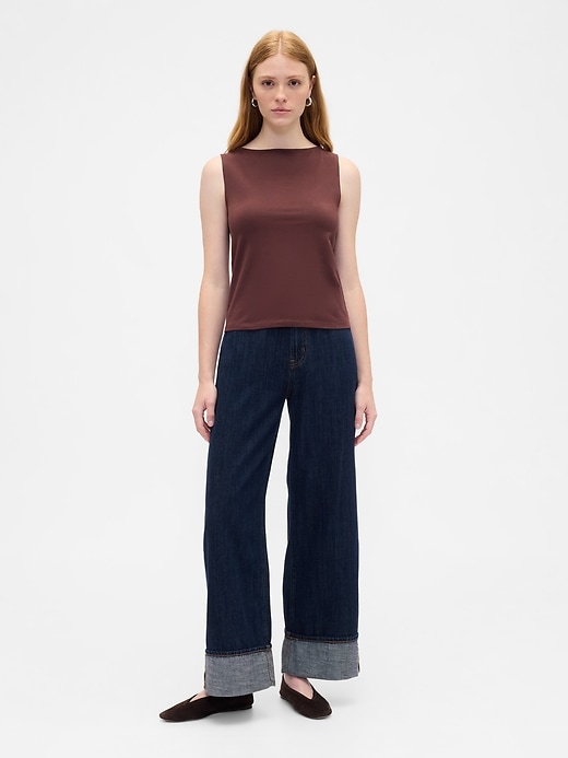 Image number 3 showing, Boatneck Tank Top