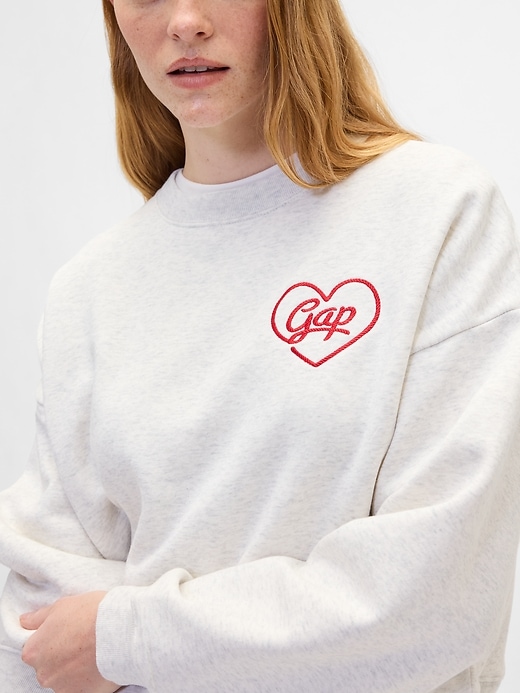 Image number 4 showing, Oversized Holiday Graphic Sweatshirt