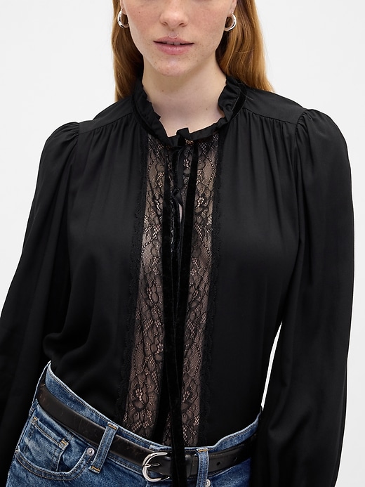 Image number 4 showing, Relaxed Ruffle Top
