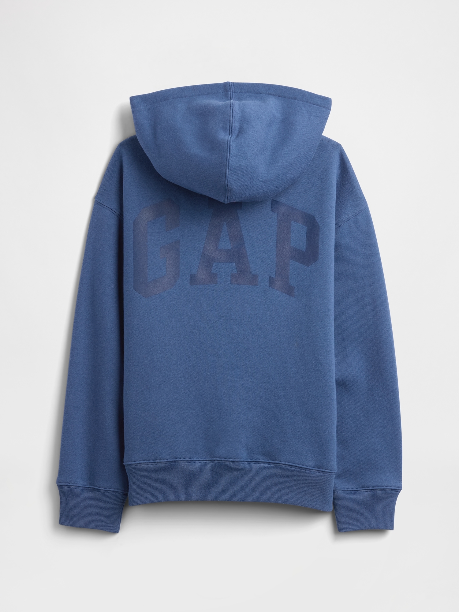 Gap Factory Kids Relaxed Gap Logo Hoodie In Blue