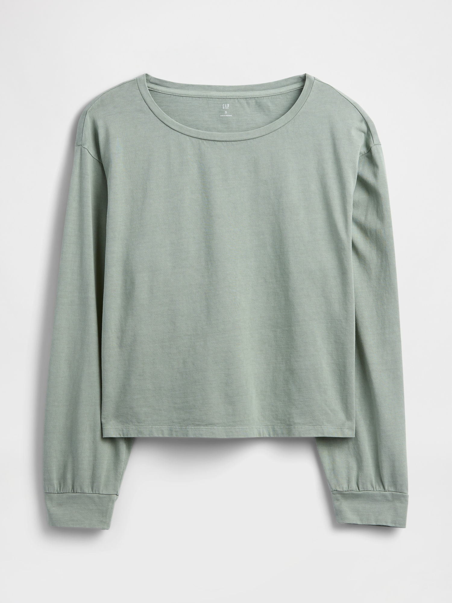 Gap Factory Boxy Pj T-shirt In Green