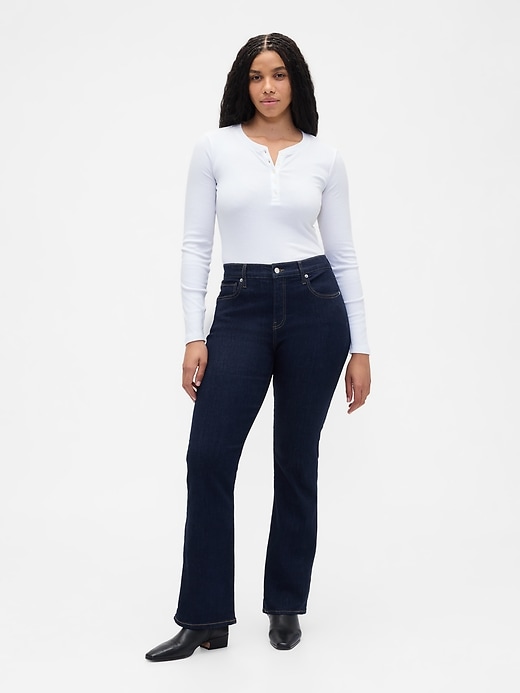 Image number 5 showing, Mid Rise Universal Baby Boot Jeans