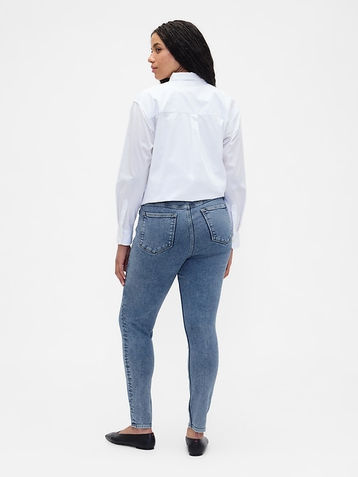 Image number 6 showing, High Rise Universal Skinny Jeans