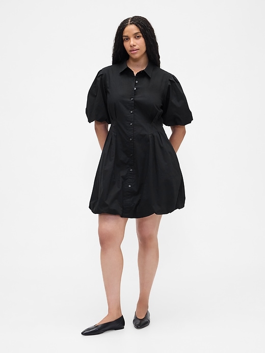 Image number 4 showing, Mini Bubble Shirtdress