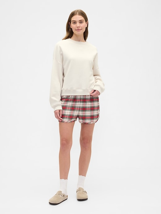 Image number 1 showing, Flannel PJ Shorts