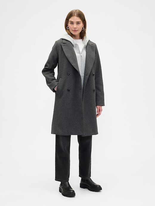 Image number 1 showing, Relaxed Topcoat