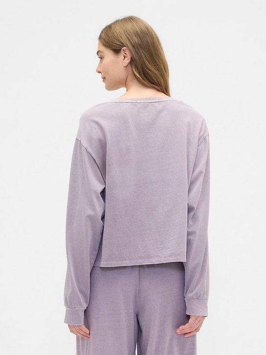 Image number 2 showing, Boxy PJ T-Shirt