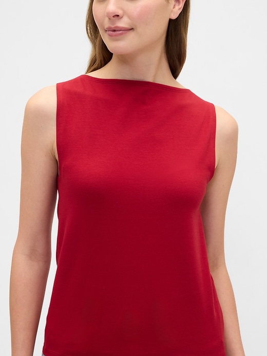 Image number 4 showing, Boatneck Tank Top