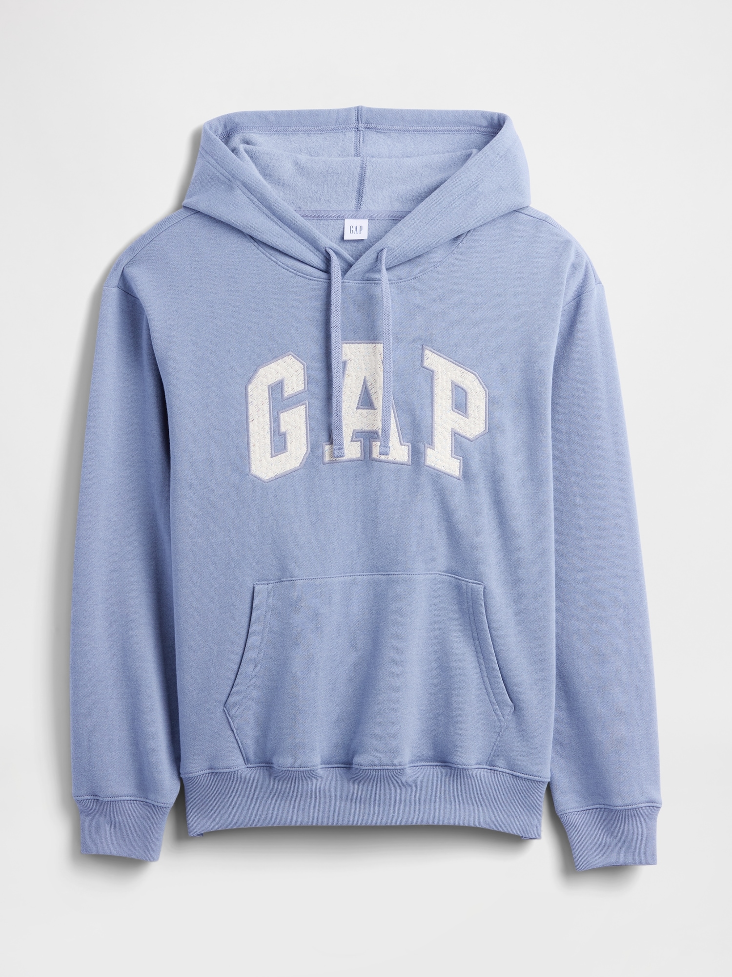 Gap Factory Relaxed Gap Logo Hoodie In Blue