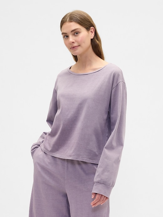 Image number 1 showing, Boxy PJ T-Shirt