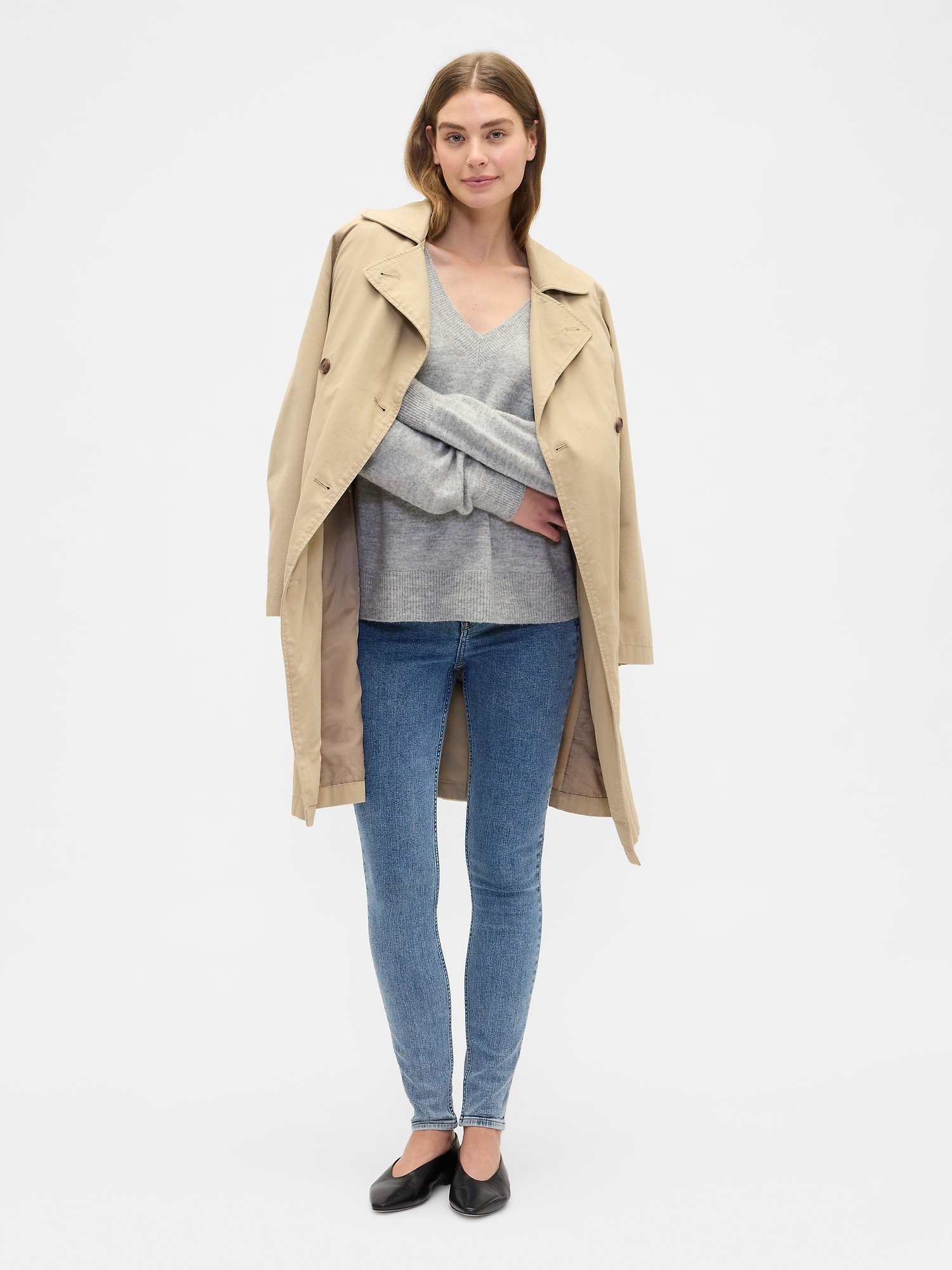 High Rise Universal Skinny Jeans - Light Wash