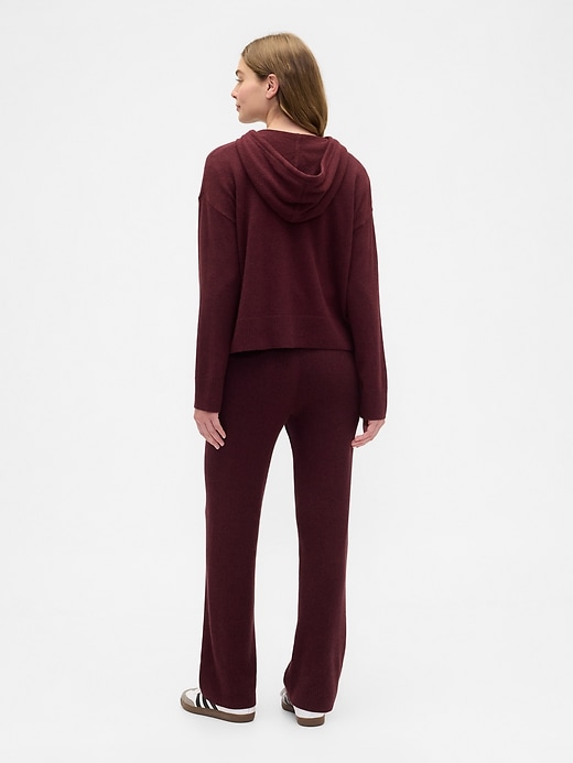 Image number 4 showing, CashSoft Relaxed Ribbed Sweater Pants