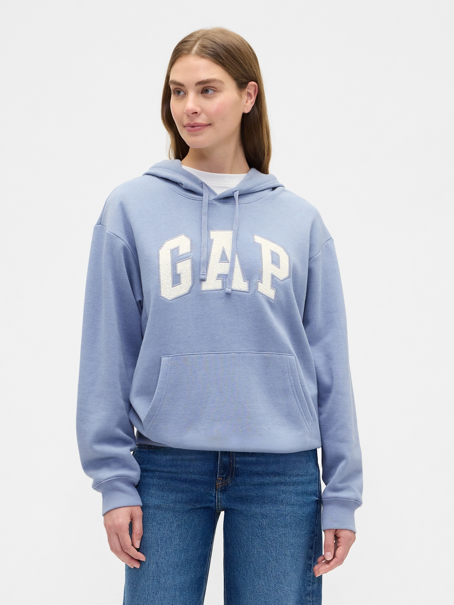 Gap Factory Relaxed Gap Logo Hoodie