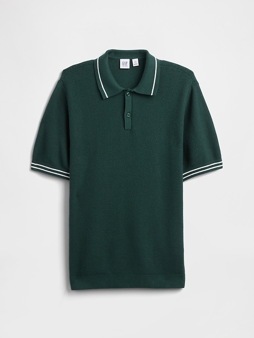 Image number 1 showing, Kids Sweater Polo Shirt