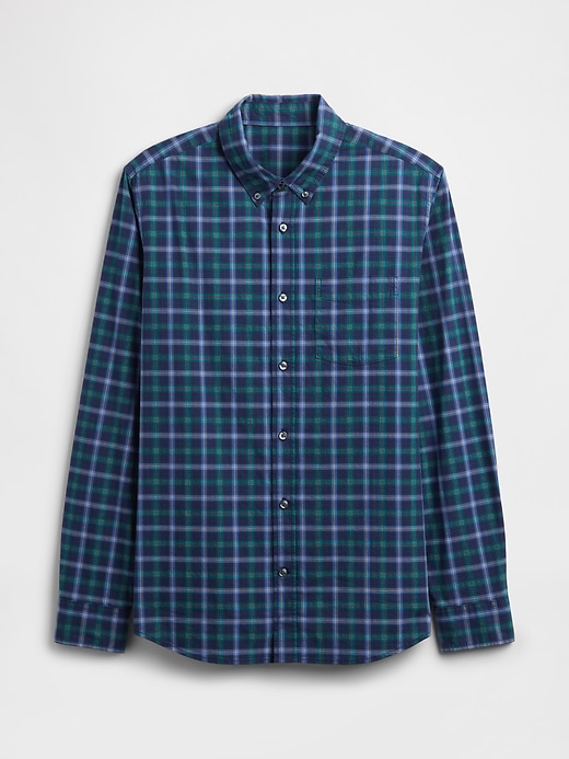 Image number 5 showing, Stretch Poplin Shirt in Standard Fit