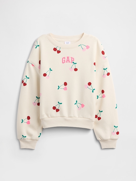 Image number 1 showing, Kids Oversized Gap Graphic Sweatshirt