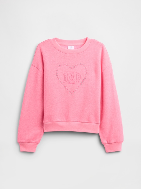 Kids Oversized Gap Graphic Sweatshirt