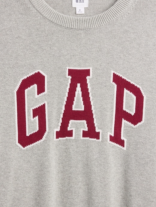 Image number 4 showing, Relaxed Gap Logo Intarsia Sweater