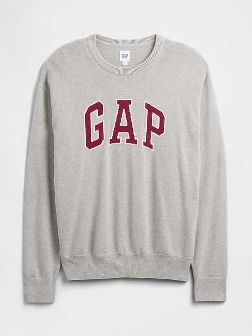 Image number 5 showing, Relaxed Gap Logo Intarsia Sweater