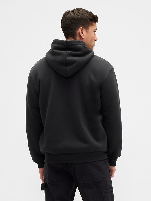 Image number 2 showing, Relaxed Gap Logo Sherpa-Lined Zip Hoodie