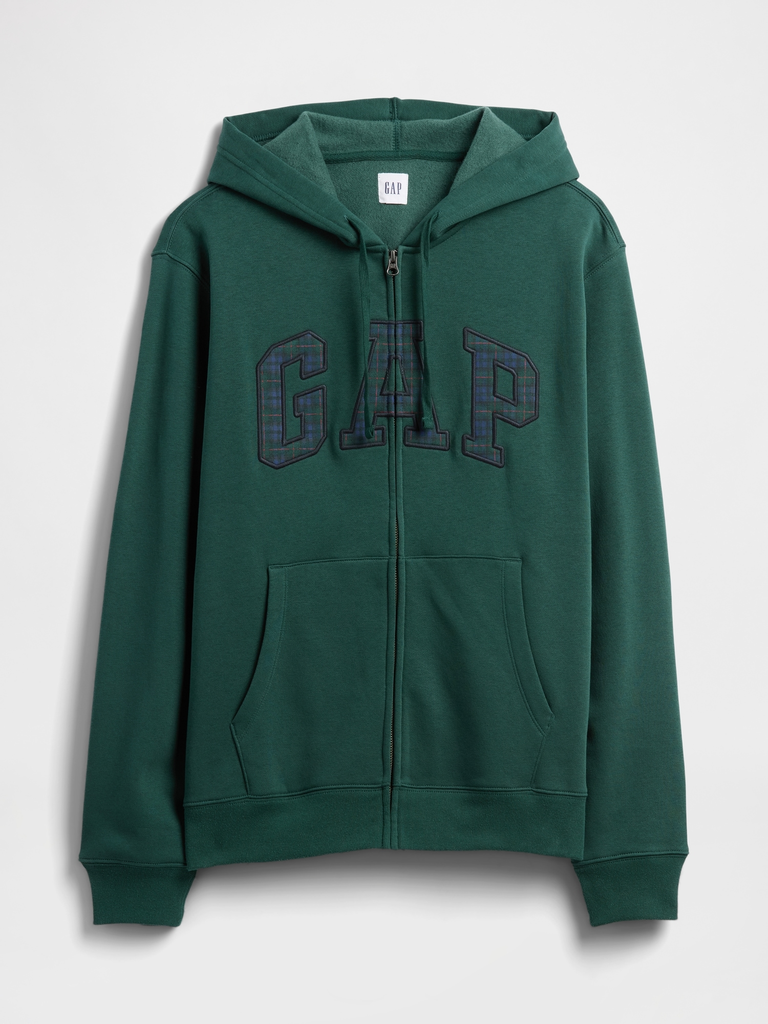 Relaxed Gap Logo Zip Hoodie | Gap Factory