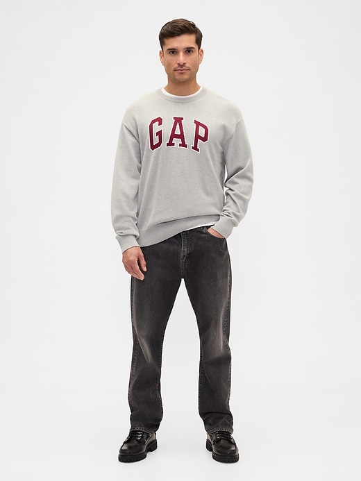 Image number 3 showing, Relaxed Gap Logo Intarsia Sweater