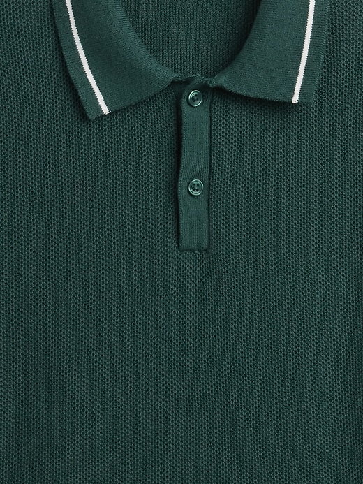 Image number 3 showing, Kids Sweater Polo Shirt