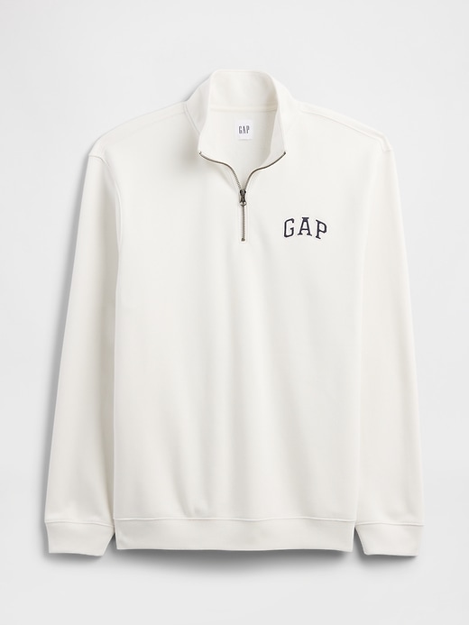 Image number 4 showing, Relaxed Gap Logo Quarter-Zip Sweatshirt