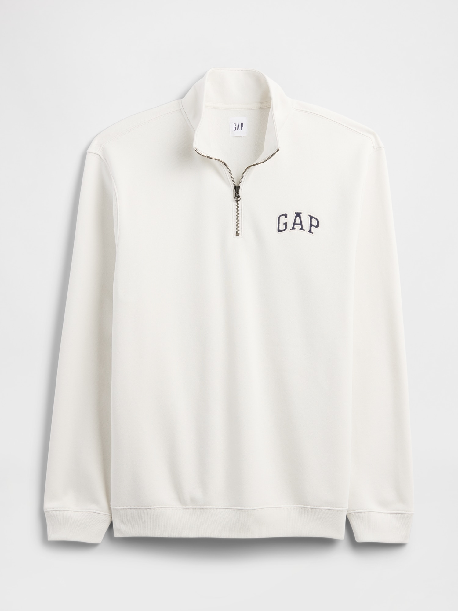 Gap Factory Relaxed Gap Logo Quarter-zip Sweatshirt