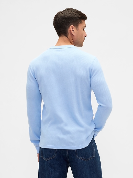 Image number 2 showing, Waffle-Knit Crewneck T-Shirt