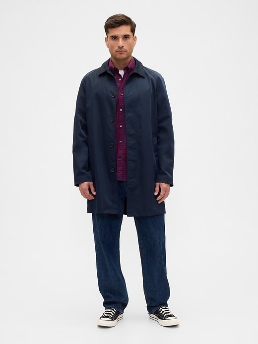 Image number 3 showing, Stretch Poplin Shirt in Standard Fit