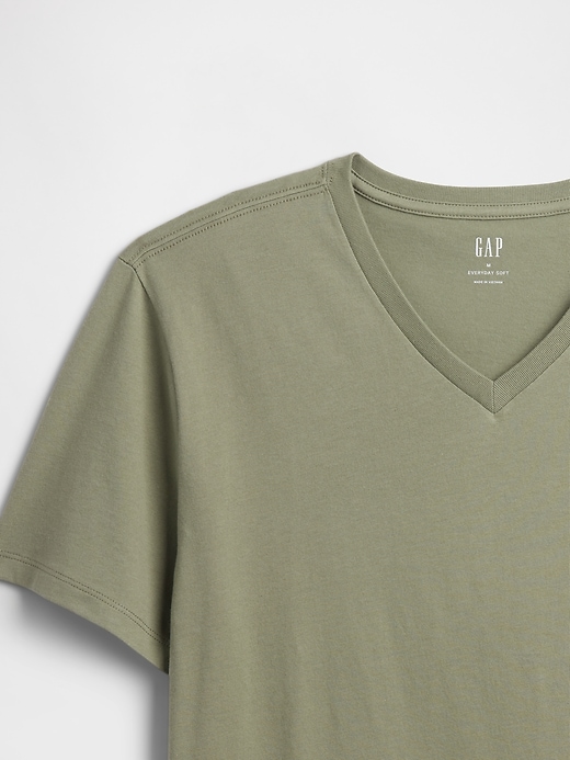Image number 4 showing, Everyday Soft V-Neck T-Shirt