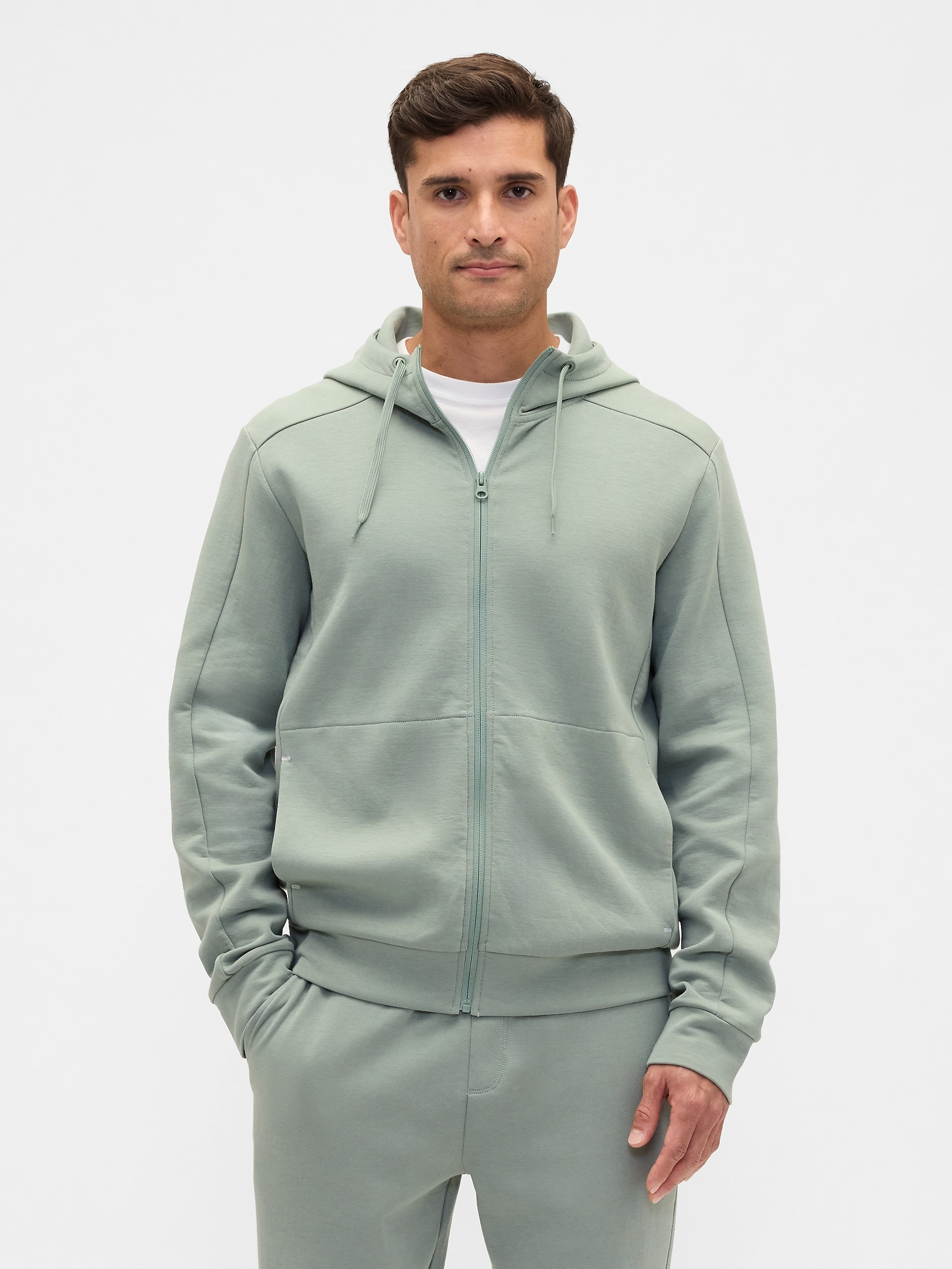 GapFit Performance Hoodie - Gasoline Green