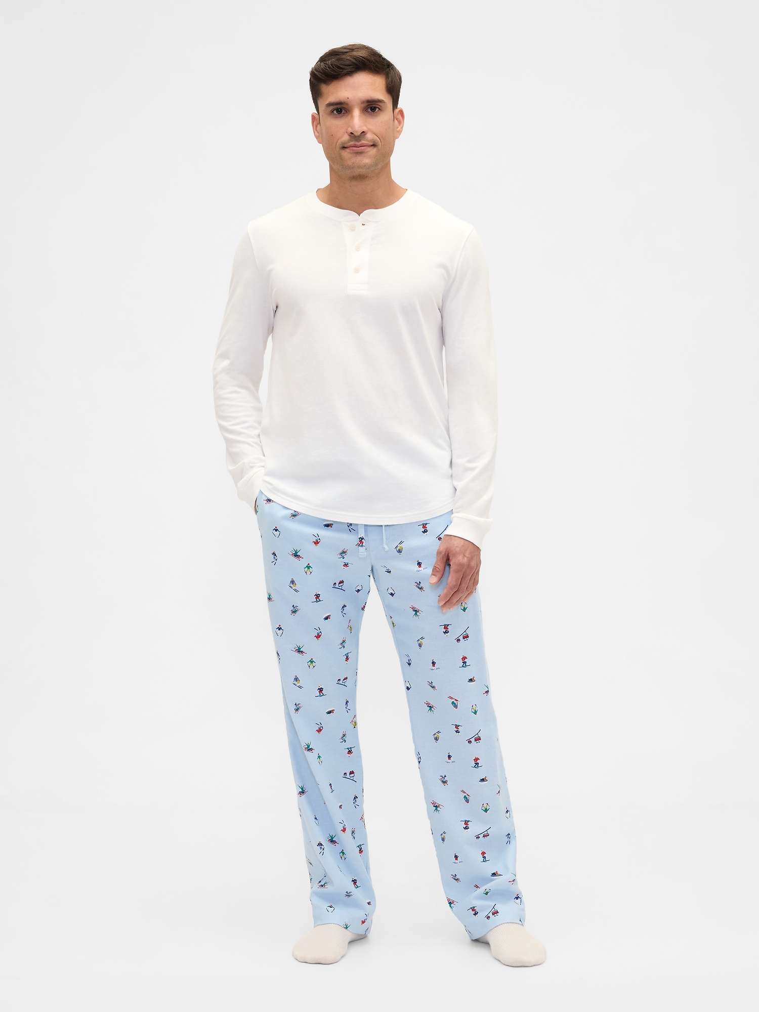 Relaxed Flannel PJ Pants - Apres Ski