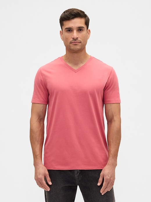 Image number 1 showing, Everyday Soft V-Neck T-Shirt