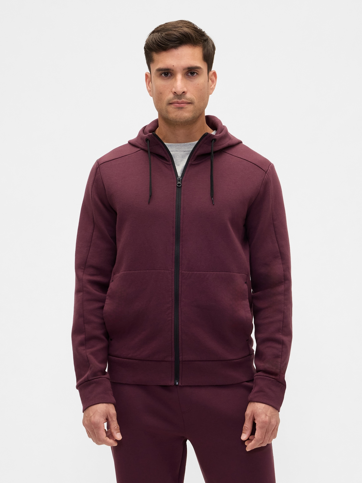 GapFit Performance Hoodie - Bordeaux