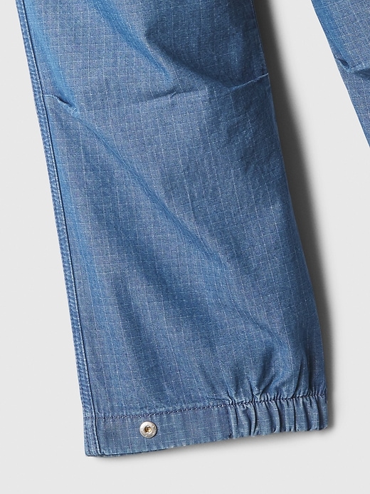 Image number 4 showing, Kids Denim Parachute Cargo Pants