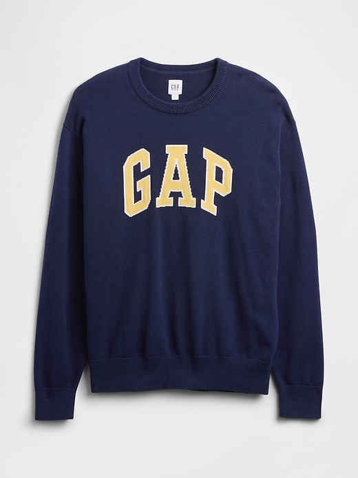 Image number 5 showing, Relaxed Gap Logo Intarsia Sweater