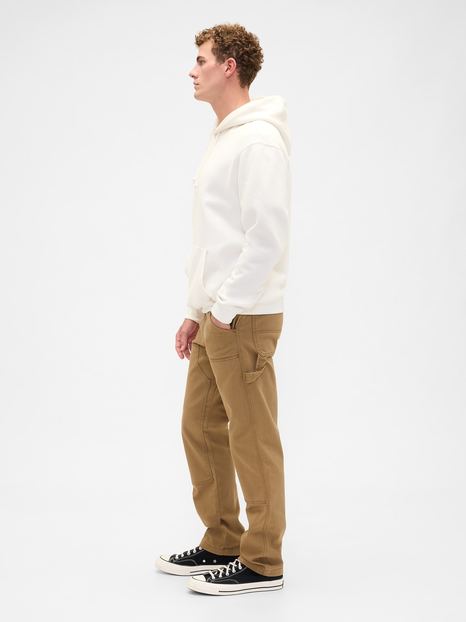 Gap Factory Straight Carpenter Jeans In Brown