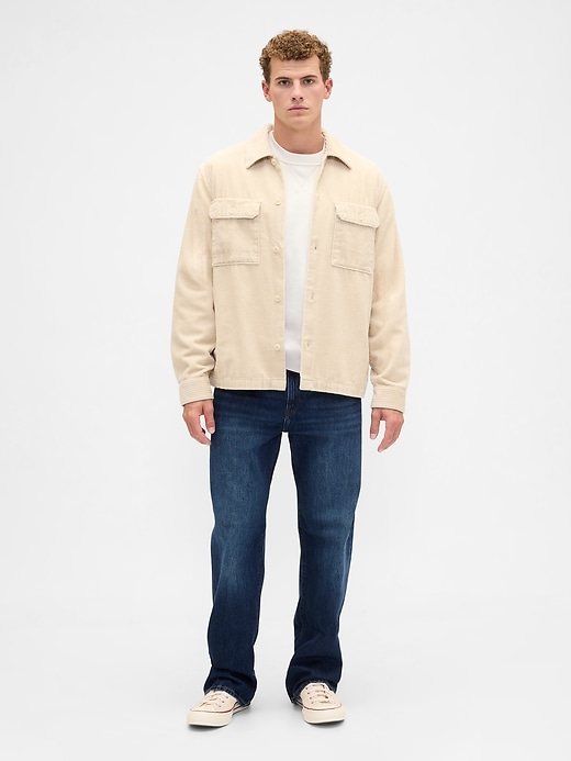 Image number 3 showing, Relaxed Corduroy Overshirt