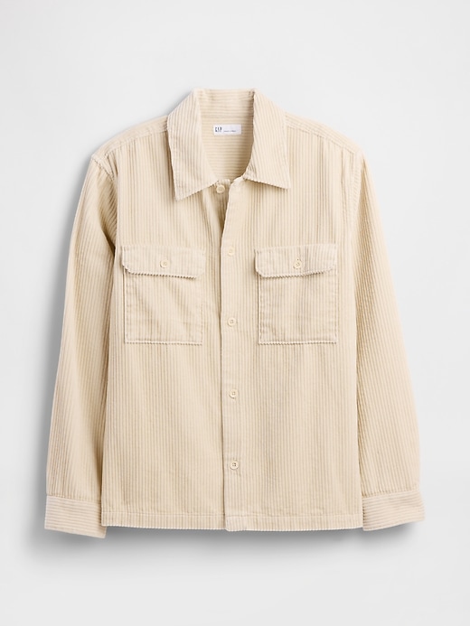 Image number 5 showing, Relaxed Corduroy Overshirt