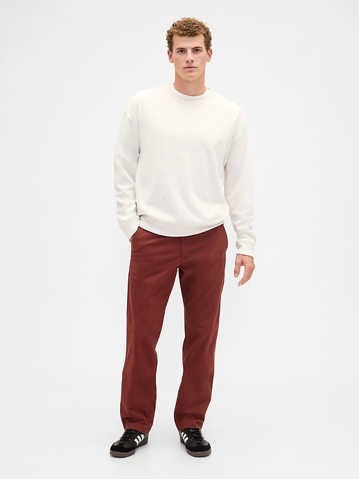 Image number 1 showing, GapFlex Essential Khakis in Straight Fit