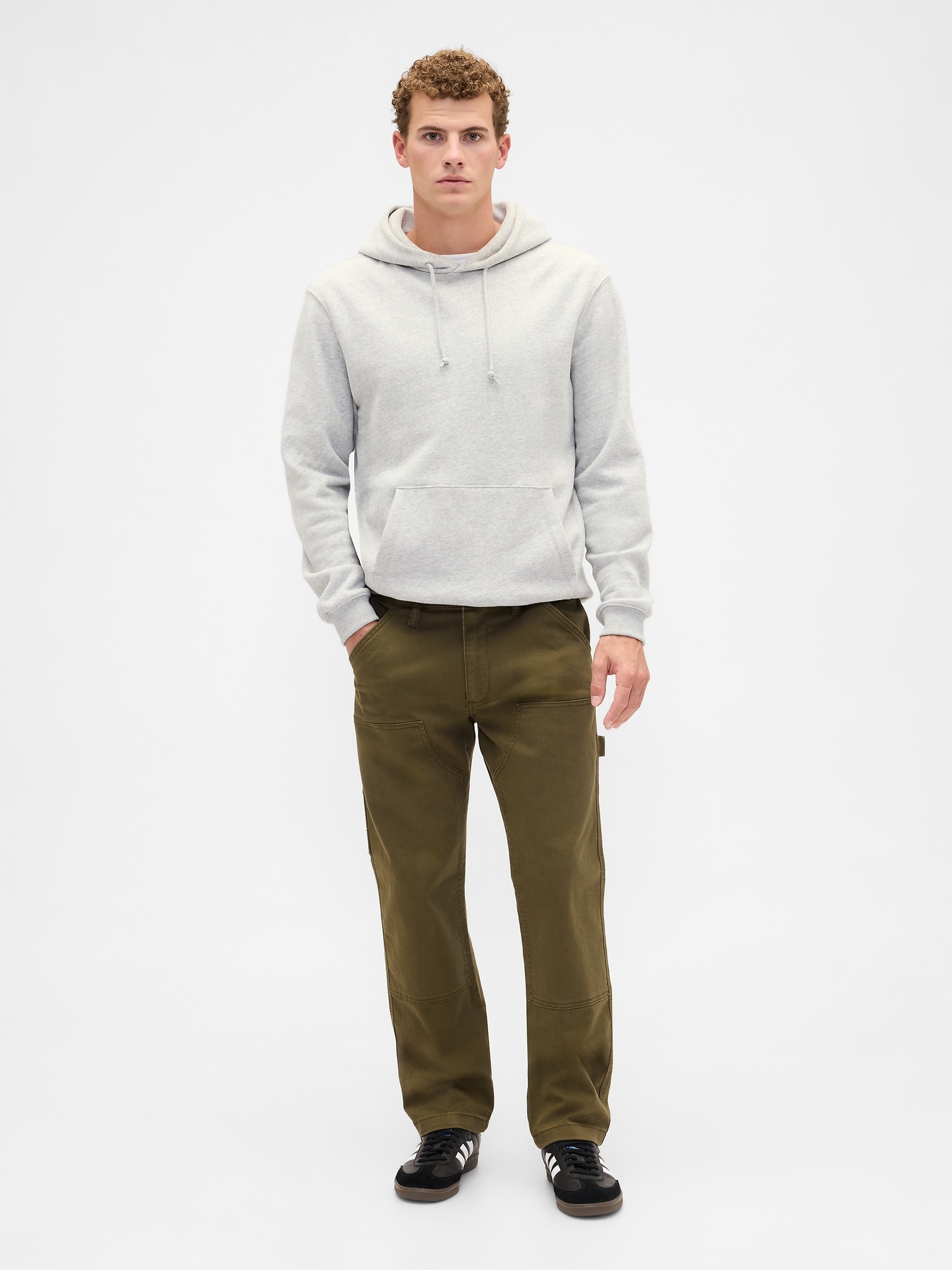 Straight Carpenter Jeans - Ripe Olive Green