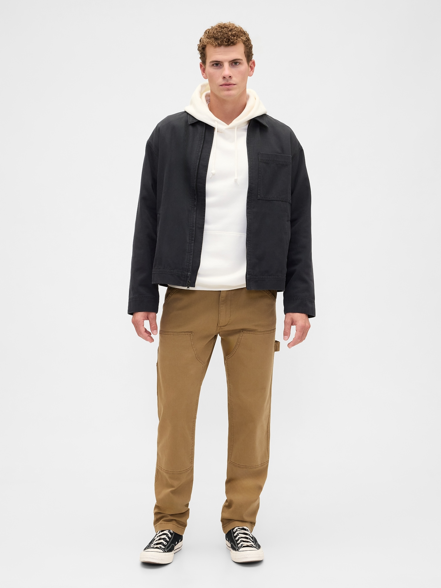 Straight Carpenter Jeans - Ermine