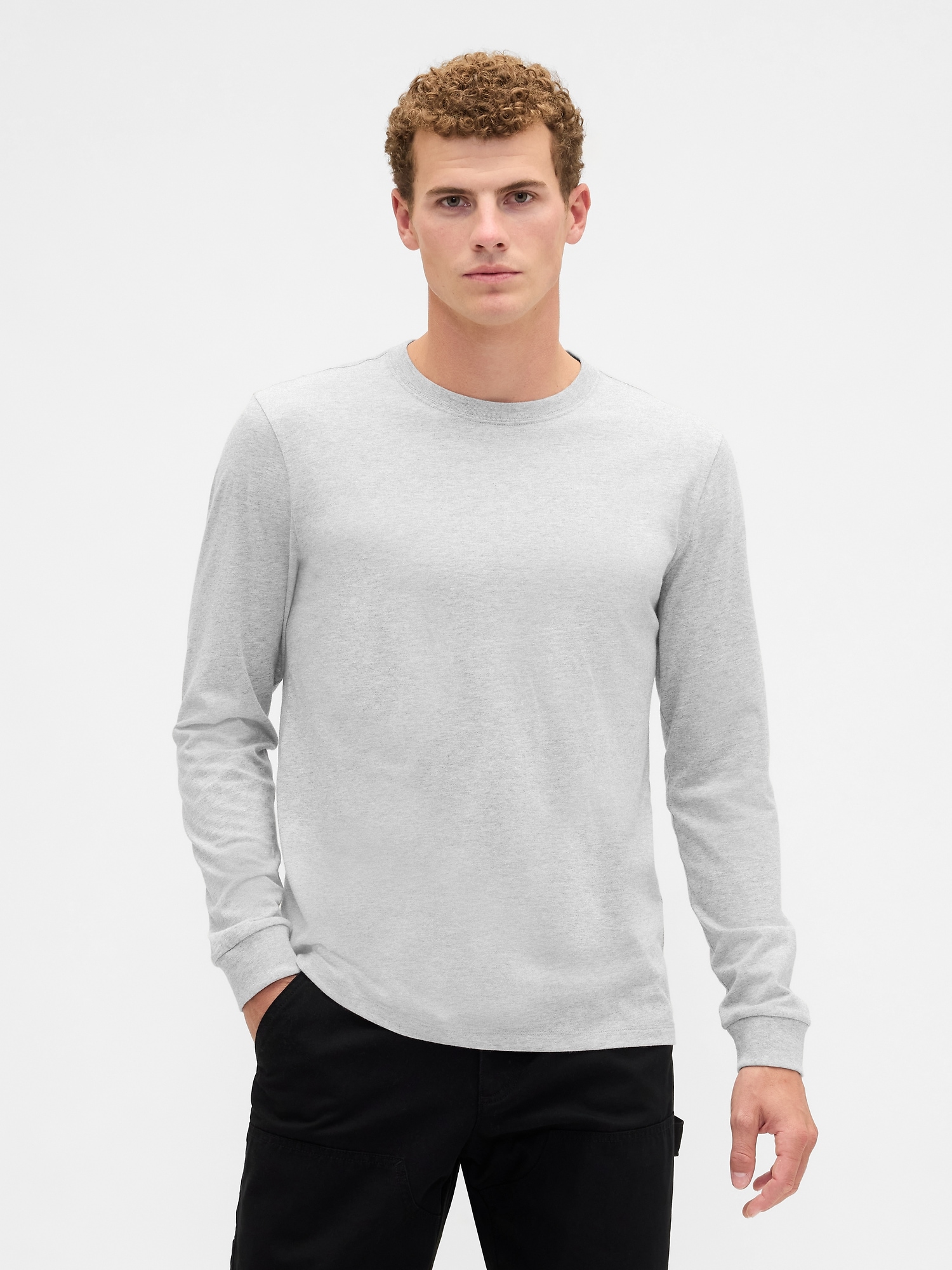 Everyday Soft Crewneck T-Shirt - Grey