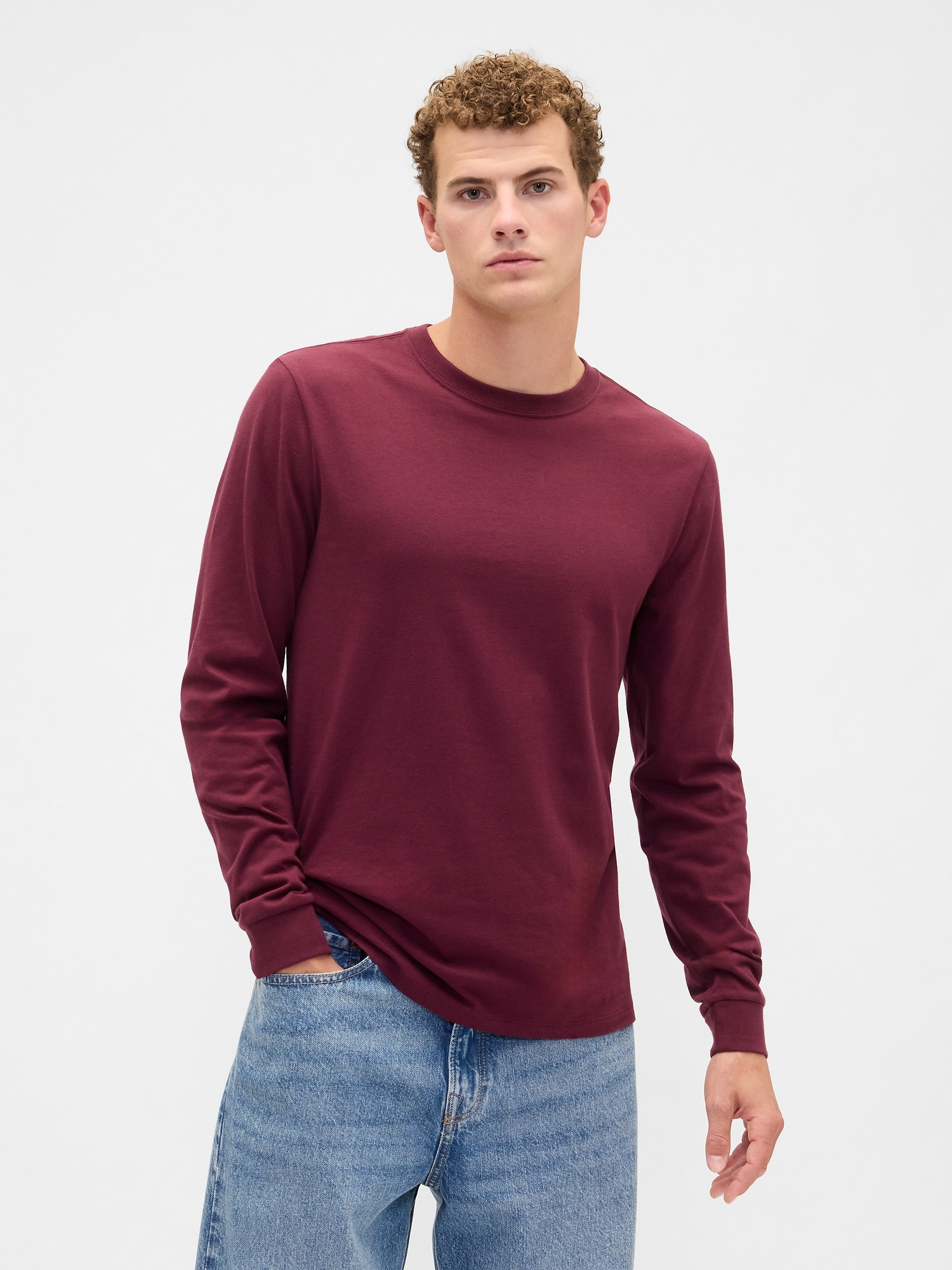 Everyday Soft Crewneck T-Shirt - Tuscan Red