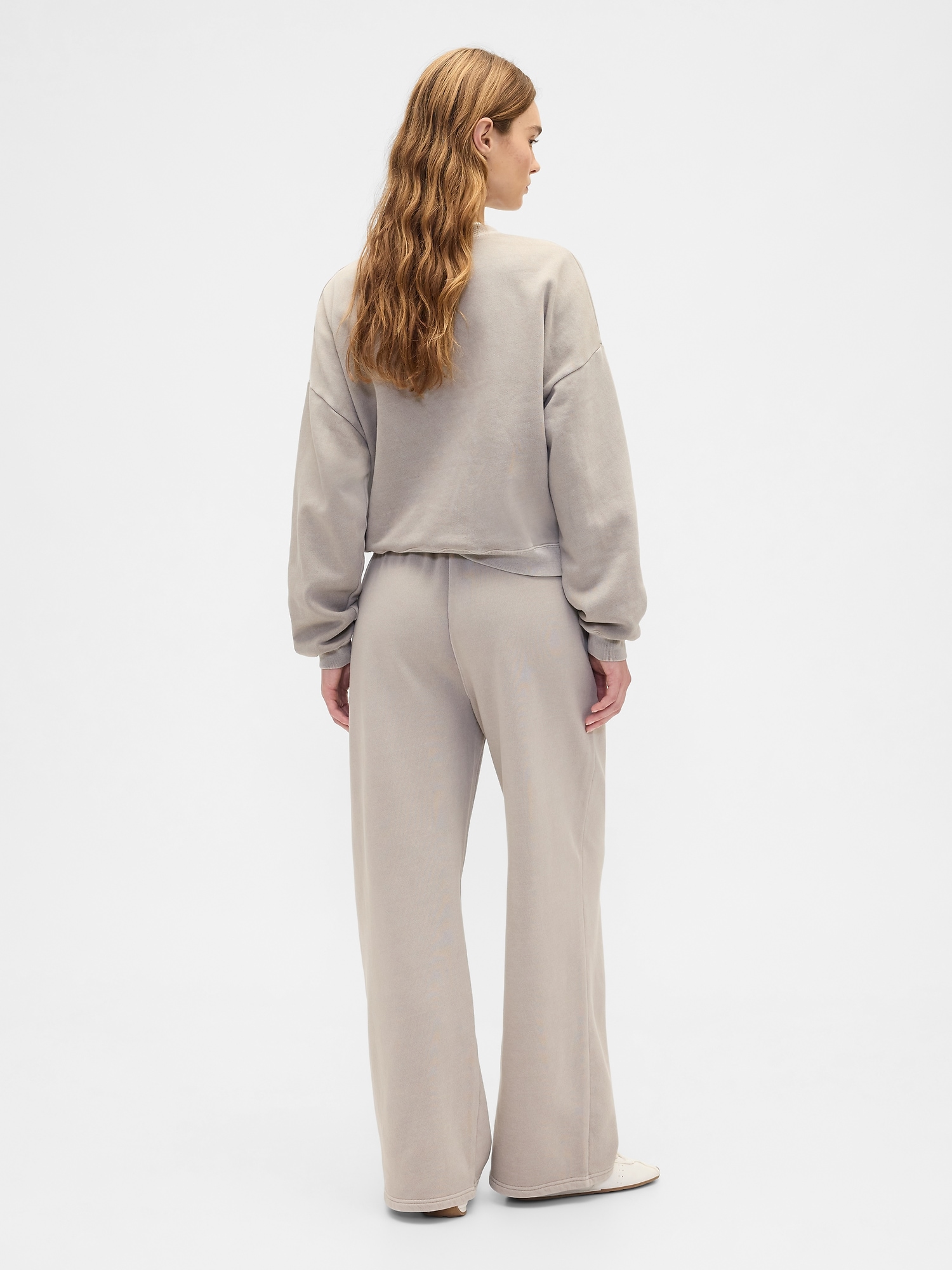 Relaxed Straight-Leg Sweatpants