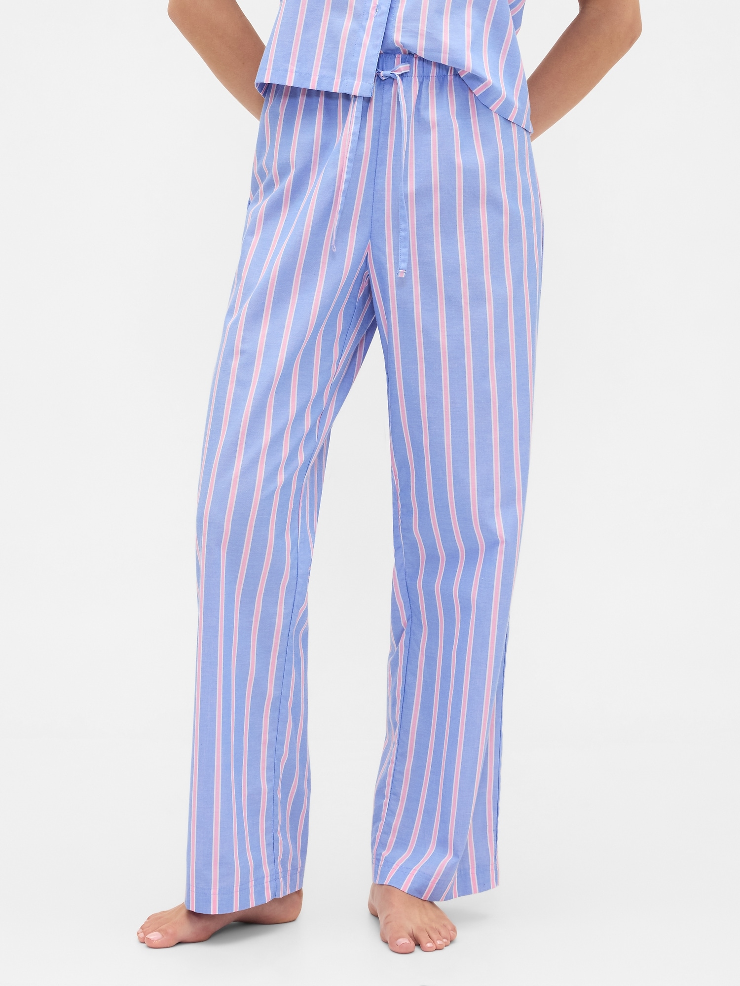 Gap Factory Print Poplin Pj Pants
